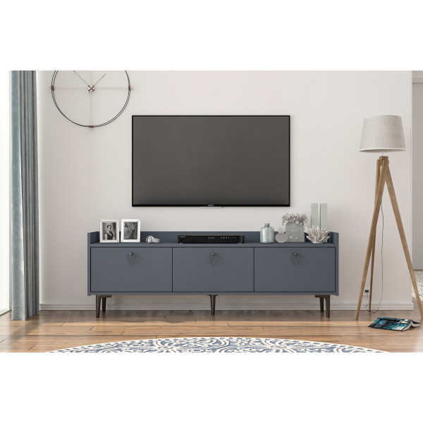 Mobilya Gezegeni Piena  Antrasit Tv ünitesi 160 cm
